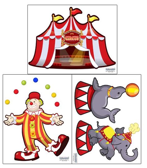 Circus Wall Stickers | Kids wall decals, Wall stickers, Kids room wall decor