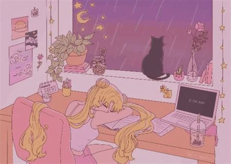 Sailor Moon Sailor GIF – Sailor Moon Sailor Rain – discover and share GIFs | Wallpapers para pc ...