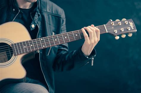 Free Images : music, acoustic guitar, artist, blue, playing, performer ...