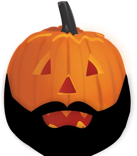 Fall Beard Styles - Pumpkin Carving Transparent - Original Size PNG ...