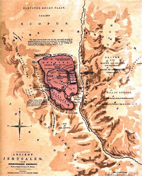 an old map shows the location of several places in the desert, including mountains and valleys