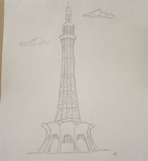 Minar e Pakistan #pencil #drawing #pencildrawing #art #pakistan ...