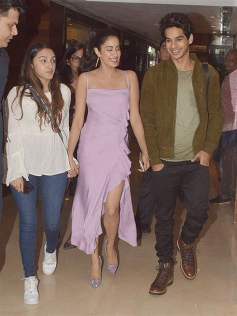 Janhvi Kapoor and Ishaan Khatter Look Good At Dhadak's Latest Promotion