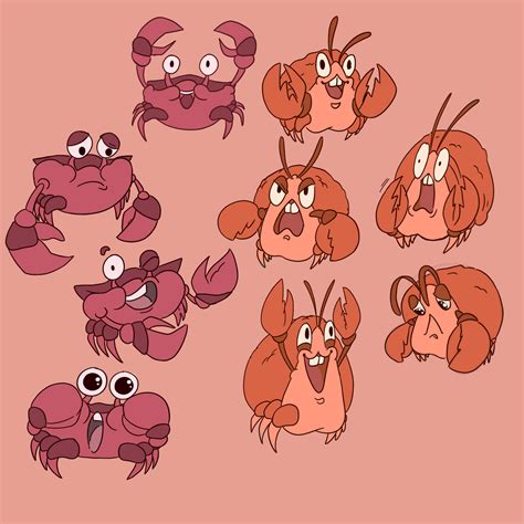 ArtStation - Crab character designs