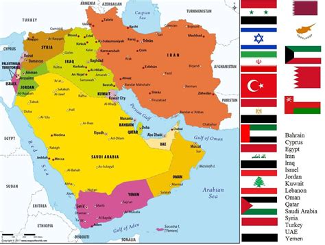 World Maps Library - Complete Resources: Arabic Maps Middle East