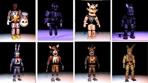 ALL ANIMATRONICS!! Jolly 3: Chapter 2 - YouTube