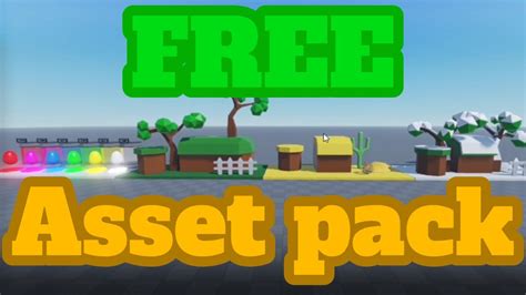 FREE Simulator Asset Pack Roblox Studio - YouTube