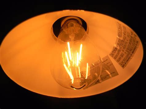 SALKING Edison Bulb, Filament LED Bulbs 4W 400Lm 1800K Romantic Warm White, Thomas Edison Light ...
