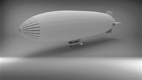 3D model blimp airship - TurboSquid 1282164