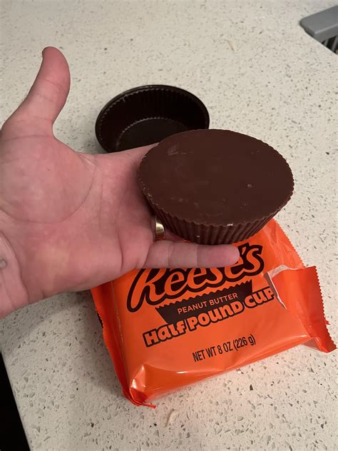 Half pound Reese’s Cup : r/mildlyinteresting