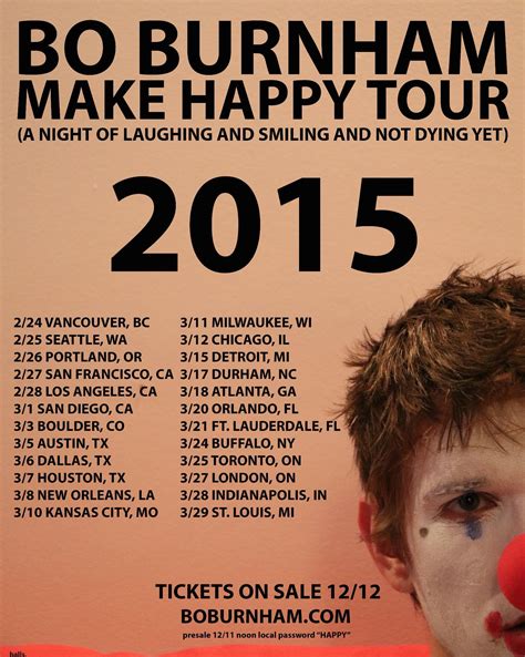 Tour dates! : boburnham