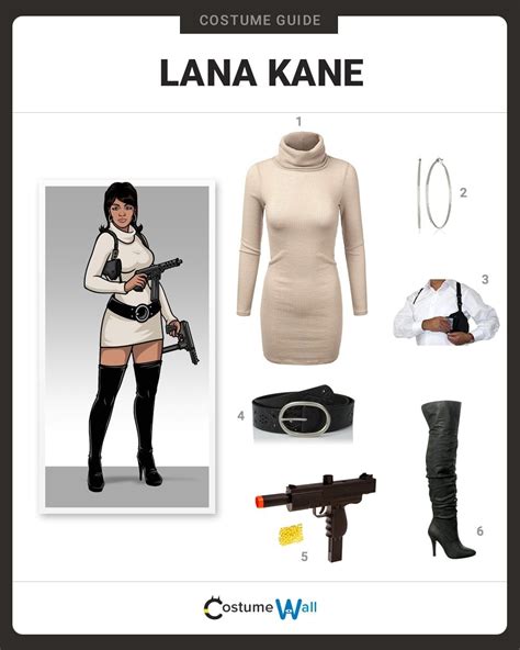 Dress Like Lana Kane Costume | Halloween and Cosplay Guides