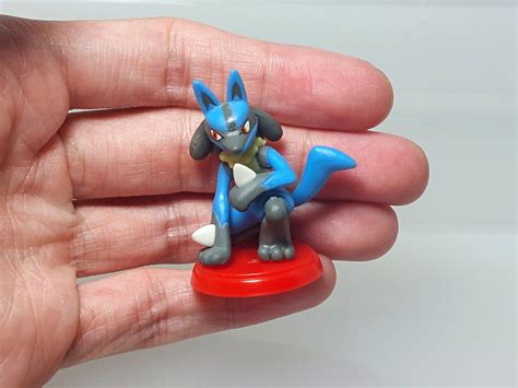Mega Lucario Pokemon Figure Set Furuta Choco Egg Toy Japan M03 1.6-2.2in | eBay