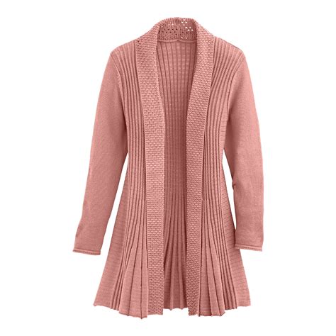 Cardigans for Women Long Sleeve Swingy Soft Knit Cardigan Sweater W ...