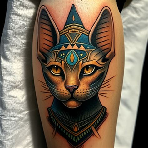 54 Egyptian Cat Tattoo Ideas - TattooClue.com