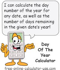 Day of Year Calculator for Past, Present, or Future Dates