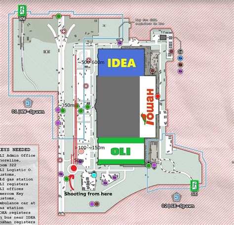 Escape From Tarkov Interchange Map 2021 / Thought It Would Be Useful 3d Customs And Interchange ...