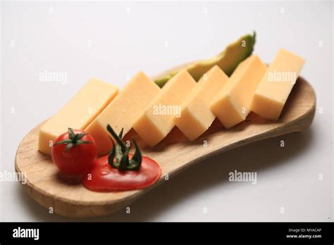 Different types of cheese slices Stock Photo - Alamy