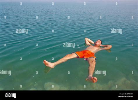 man floating at the dead sea Stock Photo: 56177123 - Alamy