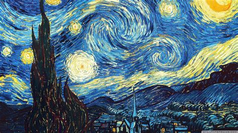 Van Gogh Starry Night Wallpapers - Top Free Van Gogh Starry Night Backgrounds - WallpaperAccess