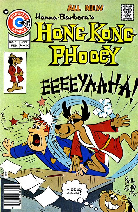 Old-fashioned Comics: Hong Kong Phooey #01 - #09 (1975 - 1976) Complete Series [Charlton Comics ...