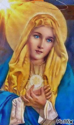 Mother Mary Images, Stained Glass Church, Love You Gif, Good Morning Beautiful Images, Mama Mary ...