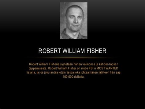 Robert william fisher