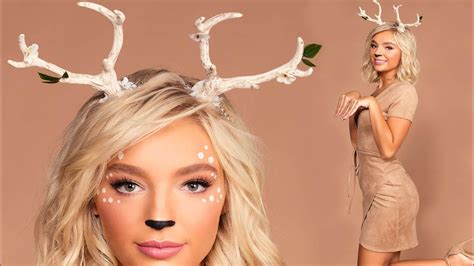 Simple DIY Deer Halloween Costume Makeup! | atelier-yuwa.ciao.jp