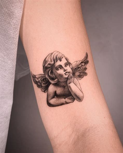 Cherub Tattoo Ideas Celebrating Angelic Beauty