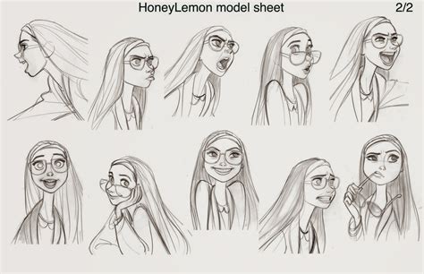 Cartoon Concept Design: Disney-BIG HERO 6 concept art and Model sheets