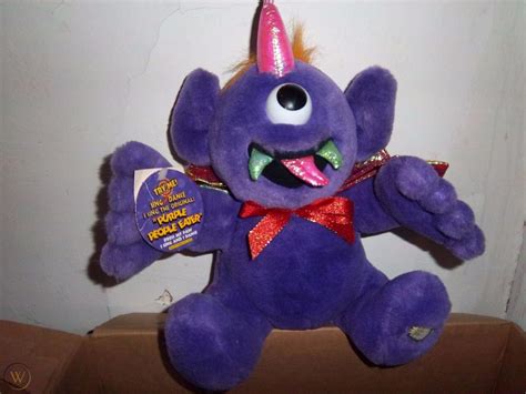 Dandee PURPLE PEOPLE EATER plush W/TAG One Eye 1 Horn Flying Monster ...