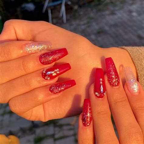[UPDATED] 30+ Bold Red Acrylic Nail Design Ideas