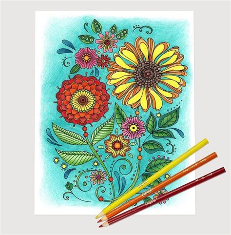 Stress-relief Coloring Books for Grown Ups - Cube Decor Zone | Crayola colored pencils, Coloring ...