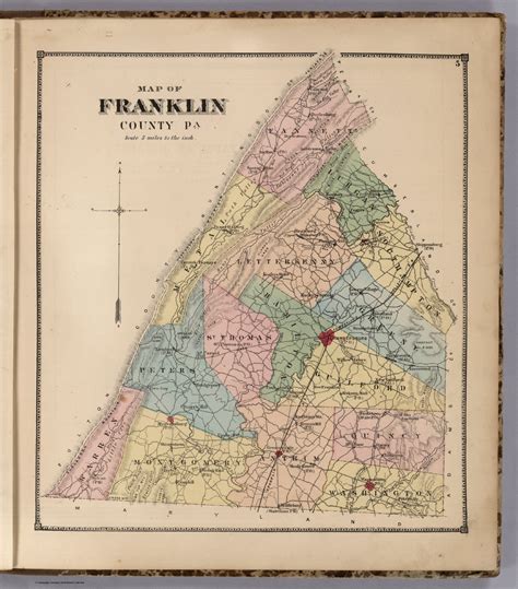 Franklin County, Pennsylvania. - David Rumsey Historical Map Collection
