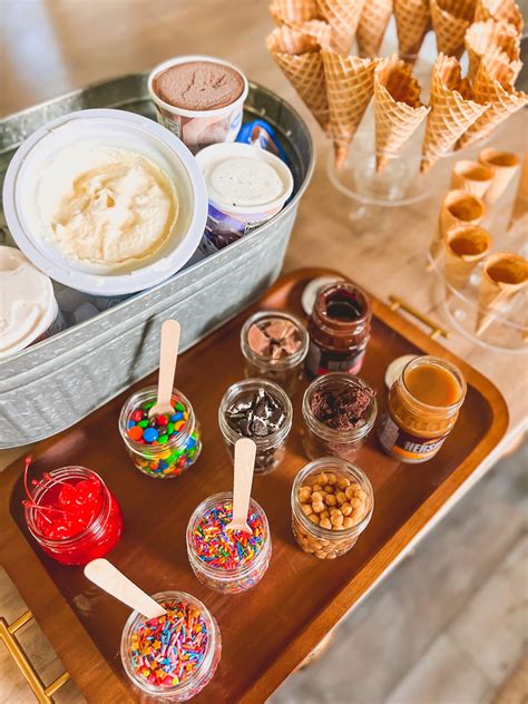 Ultimate Ice Cream Sundae Bar Ideas