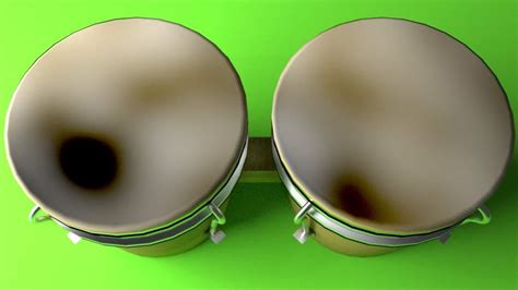 Bongo Drum - 3D Model by faraharis