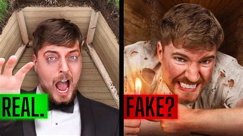 Did MrBeast Fake Being Buried Alive For 7 Days? - YouTube