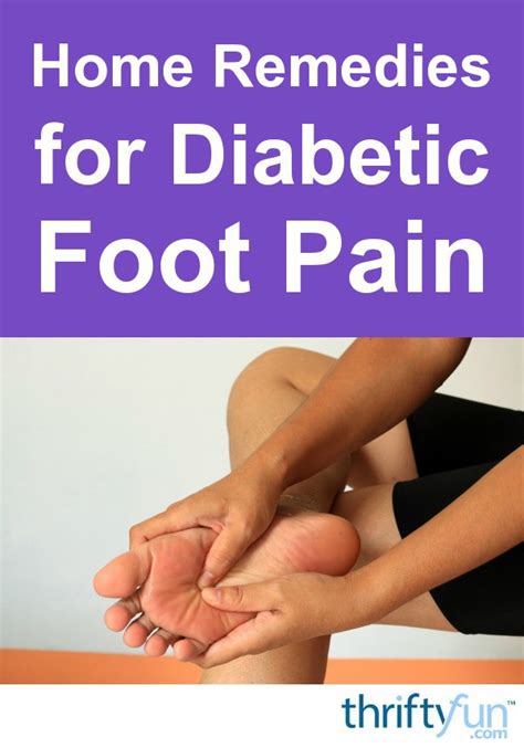 Home Remedies for Diabetic Foot Pain | ThriftyFun