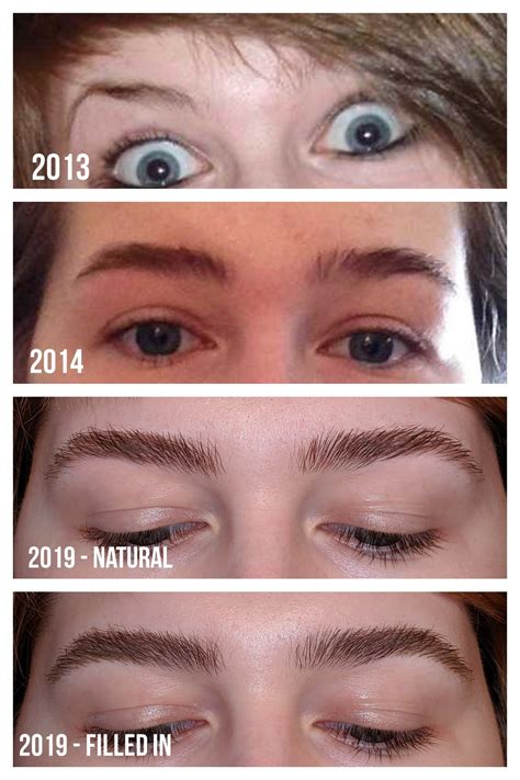 About 5 years ago I made a post about using Rogaine on my eyebrows. Figured it was time for an ...