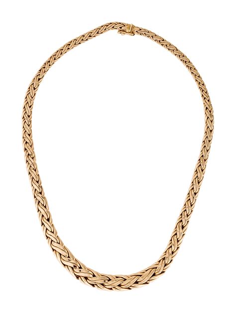 Tiffany & Co. 14K Collar Necklace - Necklaces - TIF45086 | The RealReal