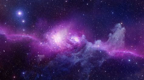 Purple Galaxy Stars Space Sky HD Purple Wallpapers | HD Wallpapers | ID #67407