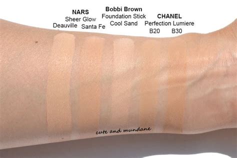 Cute and Mundane: Bobbi Brown Skin Foundation Stick in Cool Sand (2.25) review + swatches Nars ...