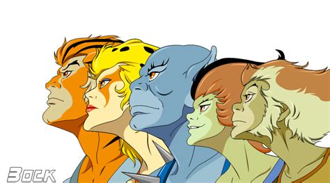 Thundercats group Render by MikeBock | Thundercats, Thundercats logo ...