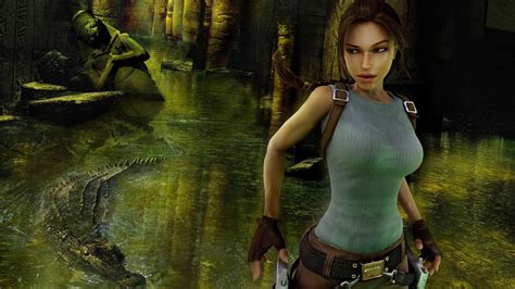 Wallpaper : forest, jungle, Lara Croft, Tomb Raider, mythology, Tomb Raider Anniversary ...