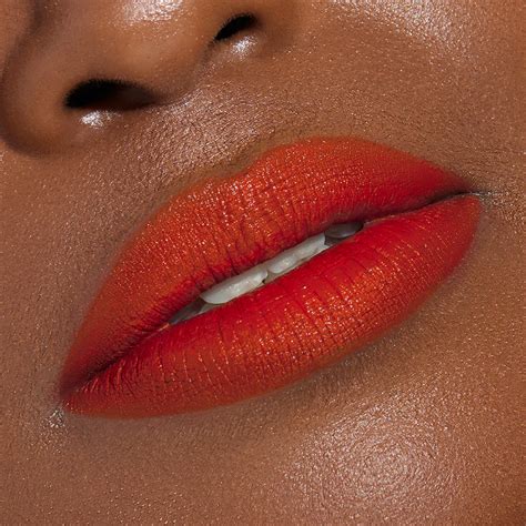 Orange Red Lipstick Swatches
