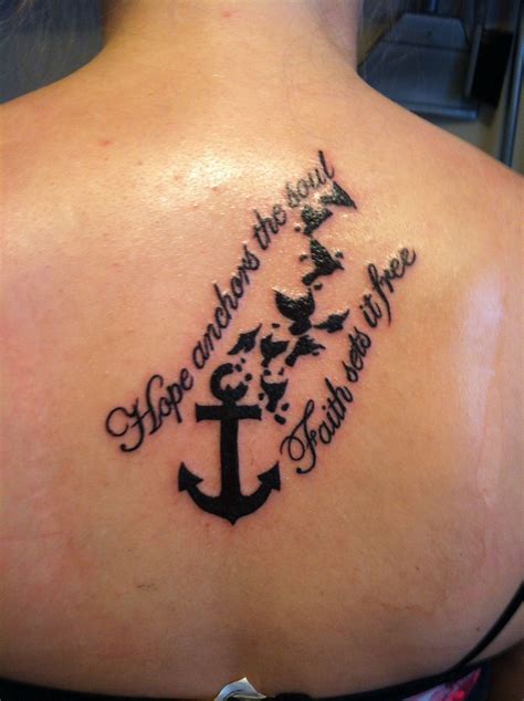 Anchor Tattoo And Quote - Viraltattoo