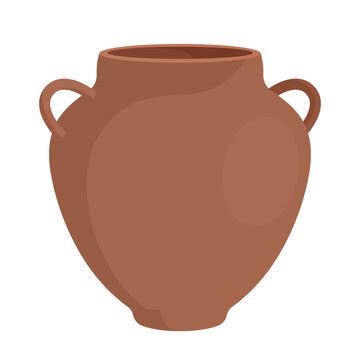 brown pots - Clip Art Library