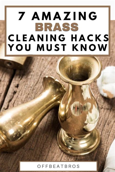 How to Clean Brass Naturally - 7 Easy Ways | How to clean brass, Clean ...