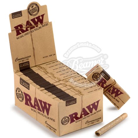 Rolling Papers 2,4,6,8 & 10 Classic Raw Black King Size Natural Unrefined Smoking Rolling Paper ...