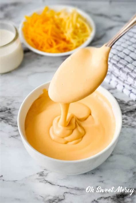 Easy Low Carb Cheese Sauce (No Thickeners!) | THM S - Oh Sweet Mercy